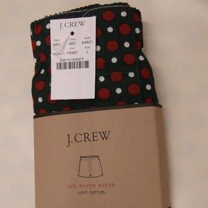 New J. Crew Boxer Shorts Large